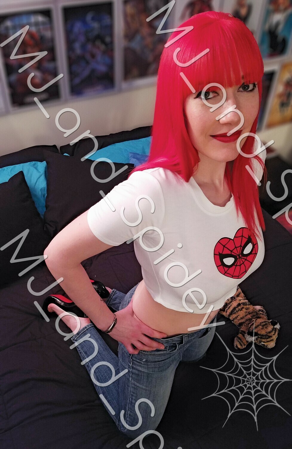 Marvel - Spider-Man - Mary Jane Watson - Classic 14 - 11x17 Cosplay Print (@MJ_and_Spidey, MJ and Spidey, Comics)