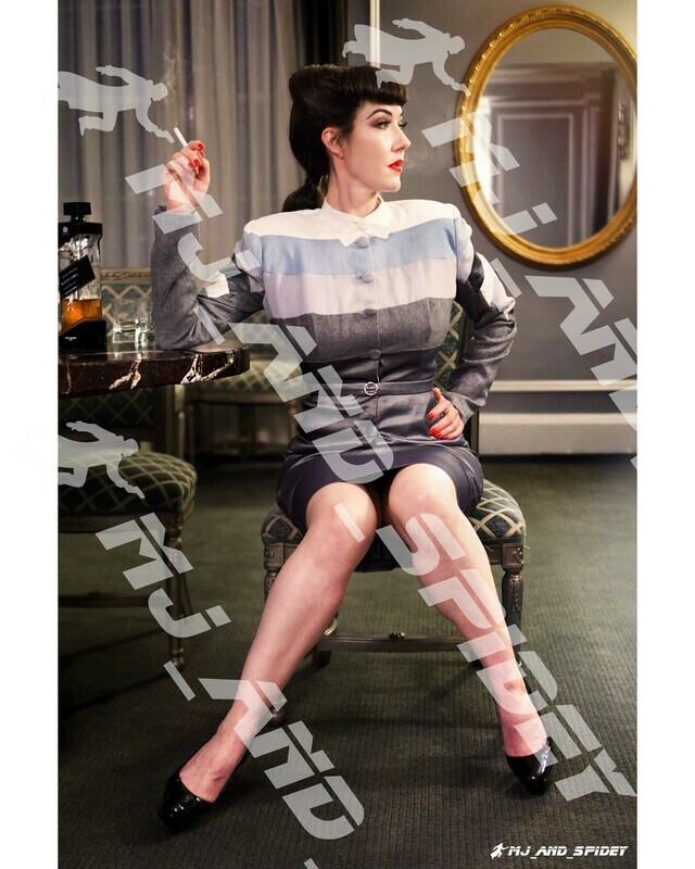 Blade Runner - Rachael - 5 - Digital Cosplay Image (@MJ_and_Spidey, Sci Fi, Science Fiction, Cyberpunk)