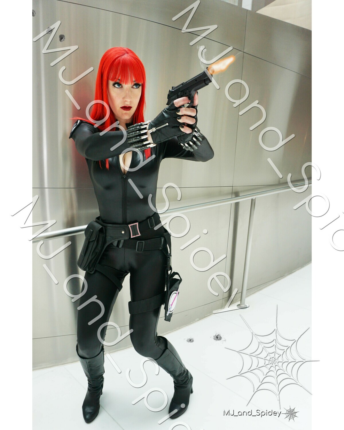 Marvel - Avengers - Black Widow 8A - Virgin Variant - Digital Cosplay Image (@MJ_and_Spidey, MJ and Spidey, Comics)
