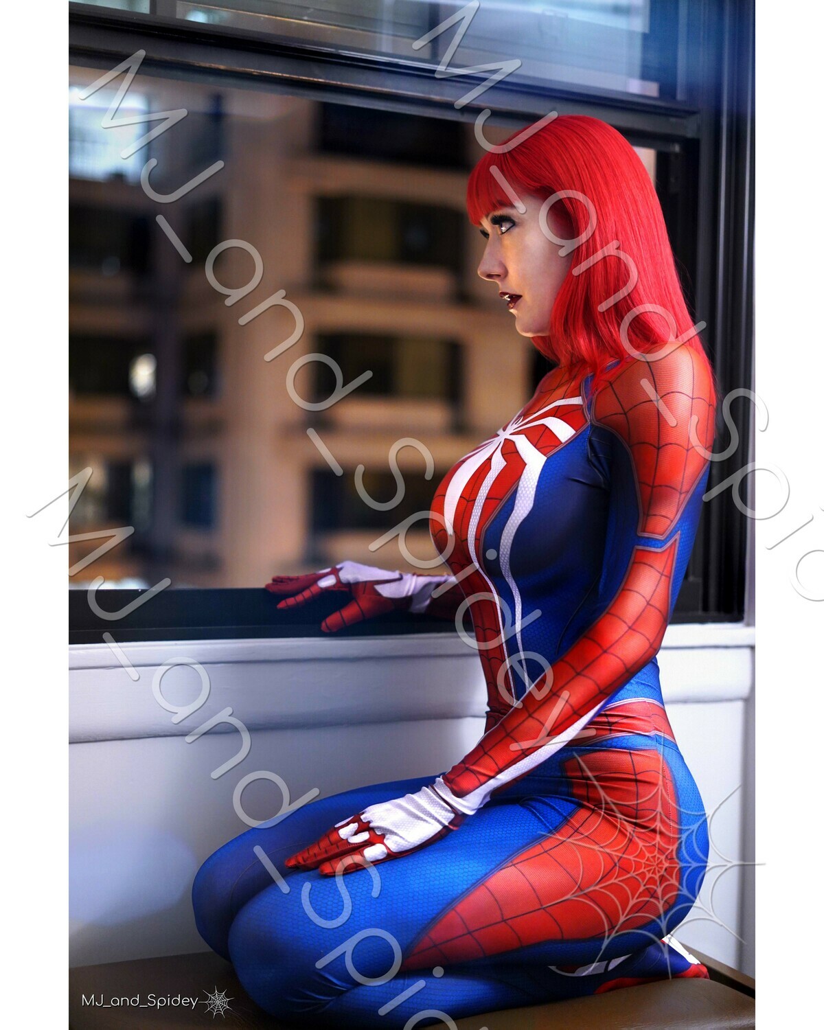 Marvel - Spider-Man - Mary Jane Watson - PS4 Insomniac Spider-Suit 1 - Digital Cosplay Image (@MJ_and_Spidey, MJ and Spidey, Comics)