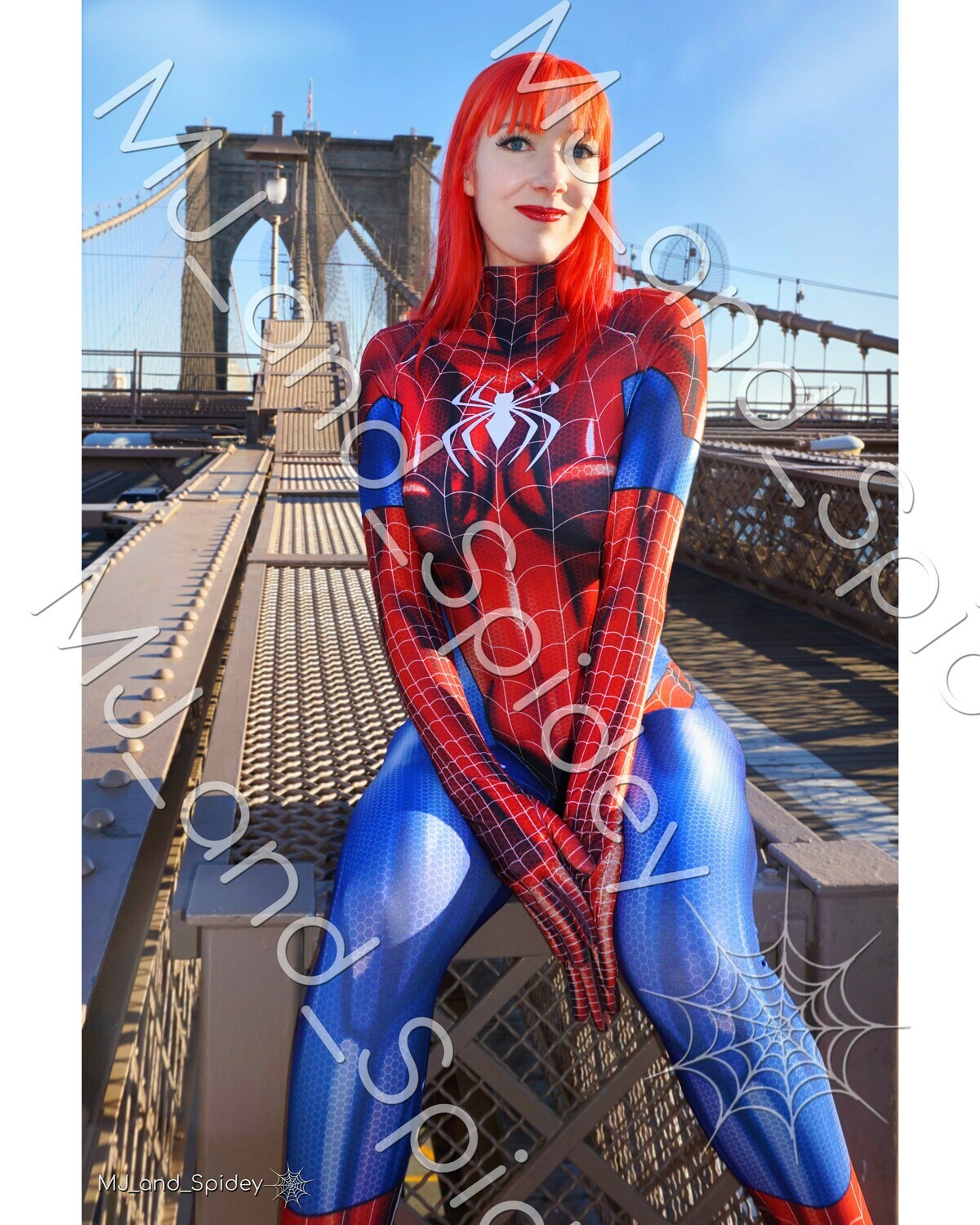 Marvel - Spider-Man - Mary Jane Watson - Classic Spider-Suit - NYC 2 - Digital Cosplay Image (@MJ_and_Spidey, MJ and Spidey, Comics)