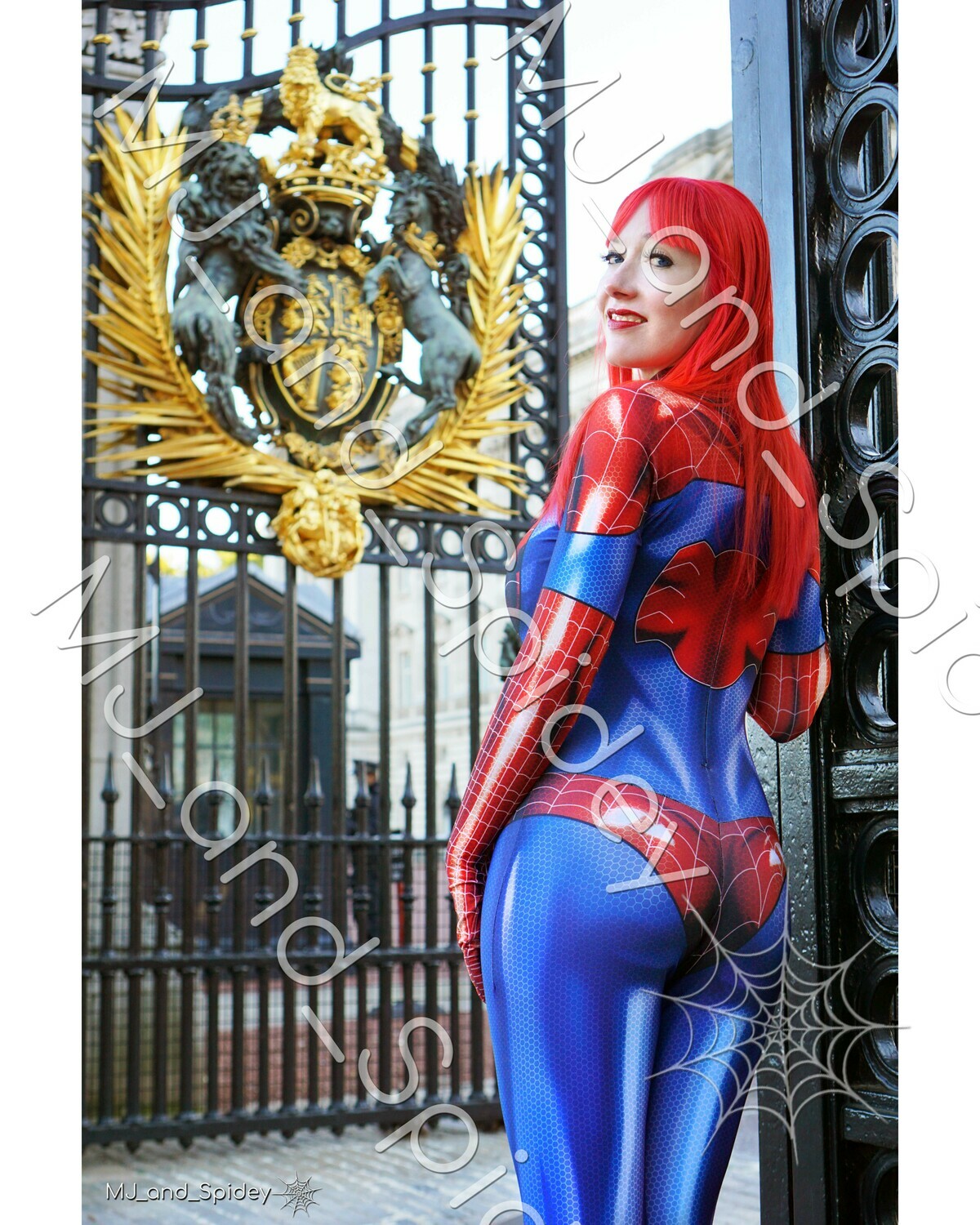Marvel - Spider-Man - Mary Jane Watson - Classic Spider-Suit - UK No. 2 - 8x10 Cosplay Print (@MJ_and_Spidey, MJ and Spidey, Comics)