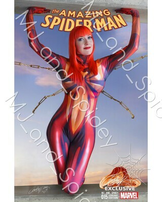 Marvel - Spider-Man - Mary Jane Watson - Iron Spider - Campbell 1 - Digital Cosplay Image (@MJ_and_Spidey, MJ and Spidey, Comics)