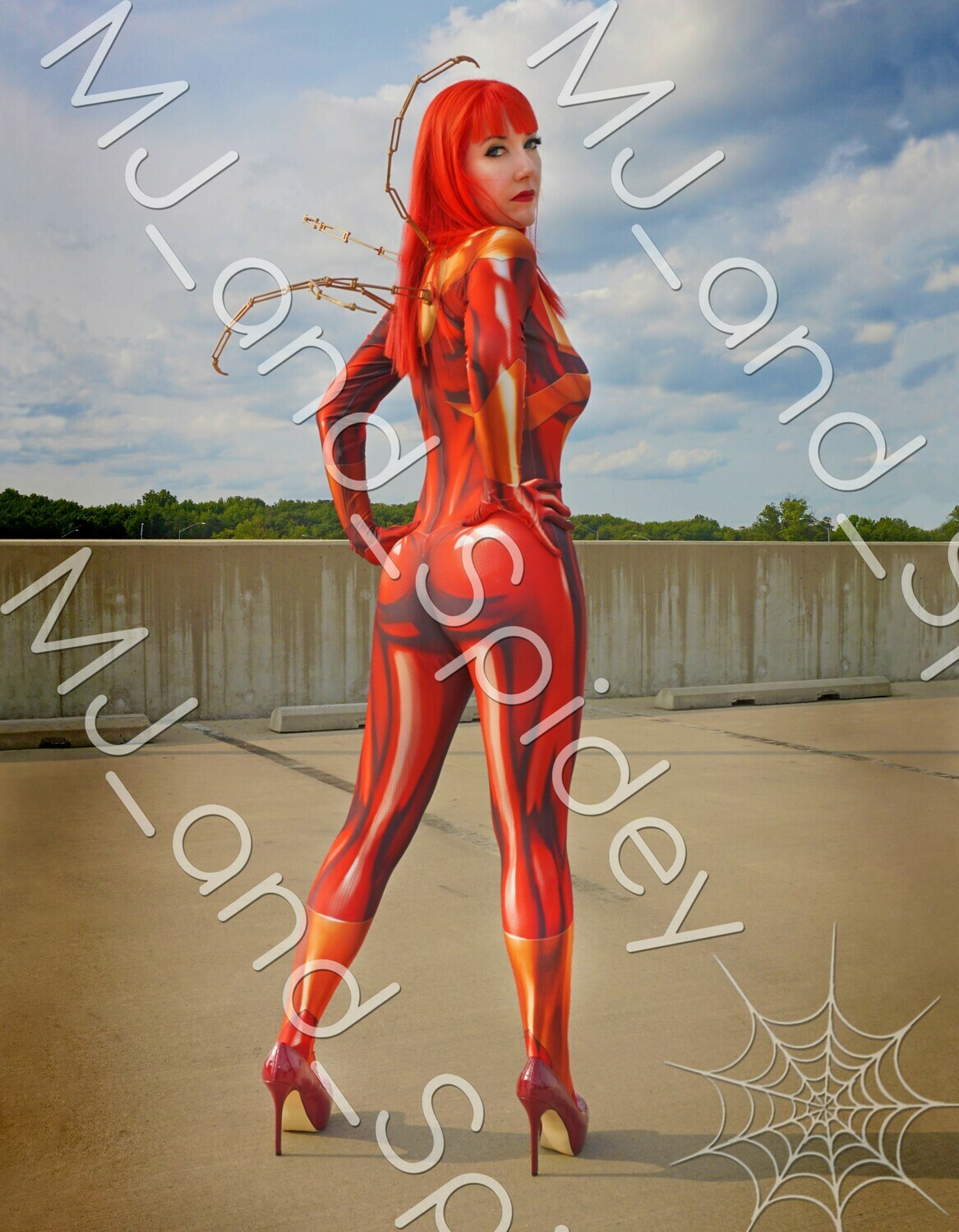 Marvel - Spider-Man - Mary Jane Watson - Iron Spider No. 5 - Digital Cosplay Image (@MJ_and_Spidey, MJ and Spidey, Comics)