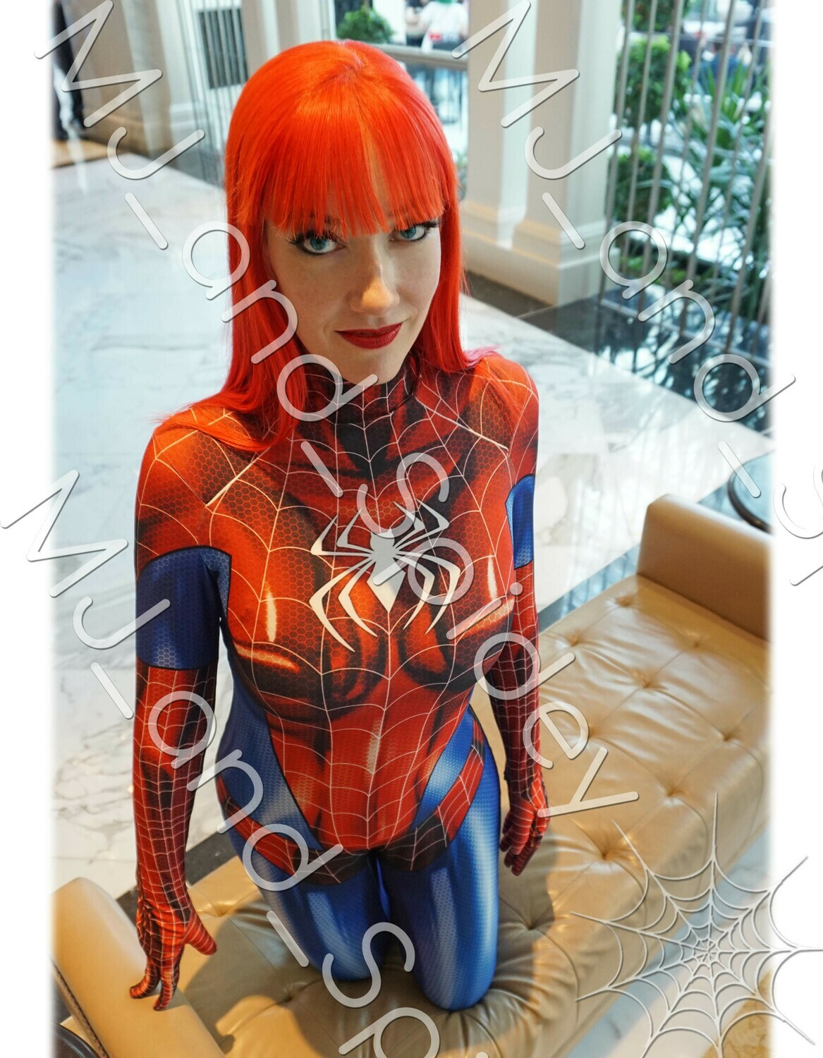 Marvel - Spider-Man - Mary Jane Watson - Classic Spider-Suit - MAGFest 1 - 8.5x11 Cosplay Print (@MJ_and_Spidey, MJ and Spidey, Comics)