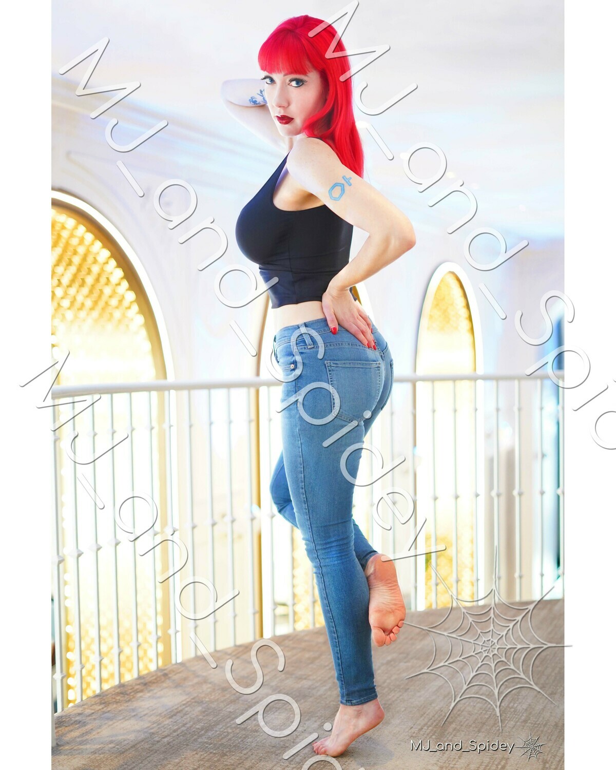 Marvel - Spider-Man - Mary Jane Watson - Campbell 8 - Digital Cosplay Image (@MJ_and_Spidey, MJ and Spidey, Comics)