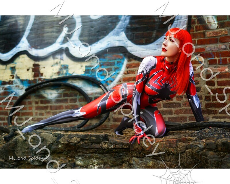 Mary Jane Watson - Jamie Tyndall - White Widow - Blood Widow - 2 -  Cosplay Print (@MJ_and_Spidey, MJ and Spidey, Comics)