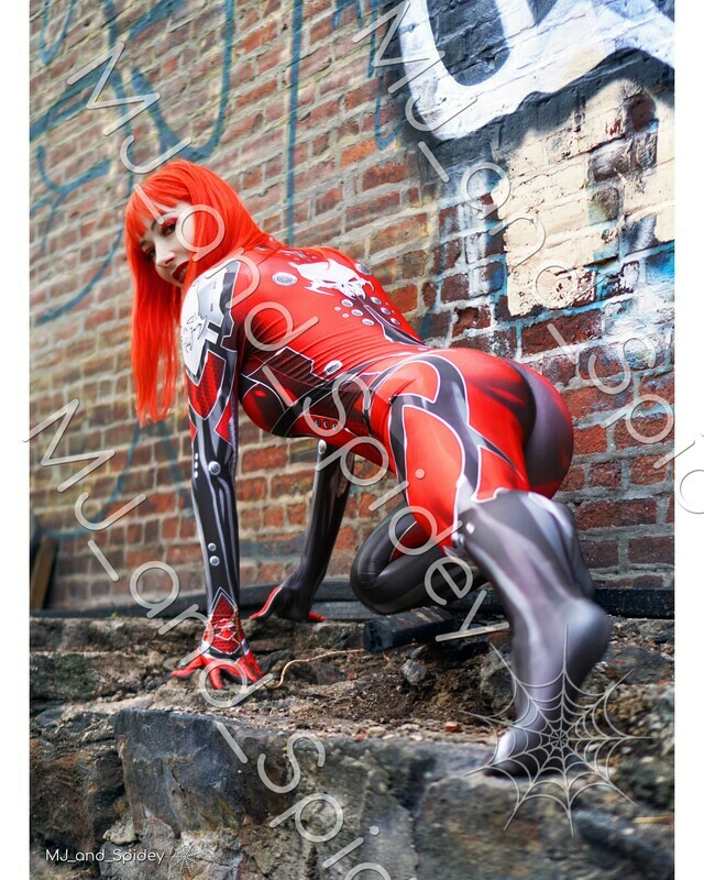Mary Jane Watson - Jamie Tyndall - White Widow - Blood Widow - 4 -  Cosplay Print (@MJ_and_Spidey, MJ and Spidey, Comics)