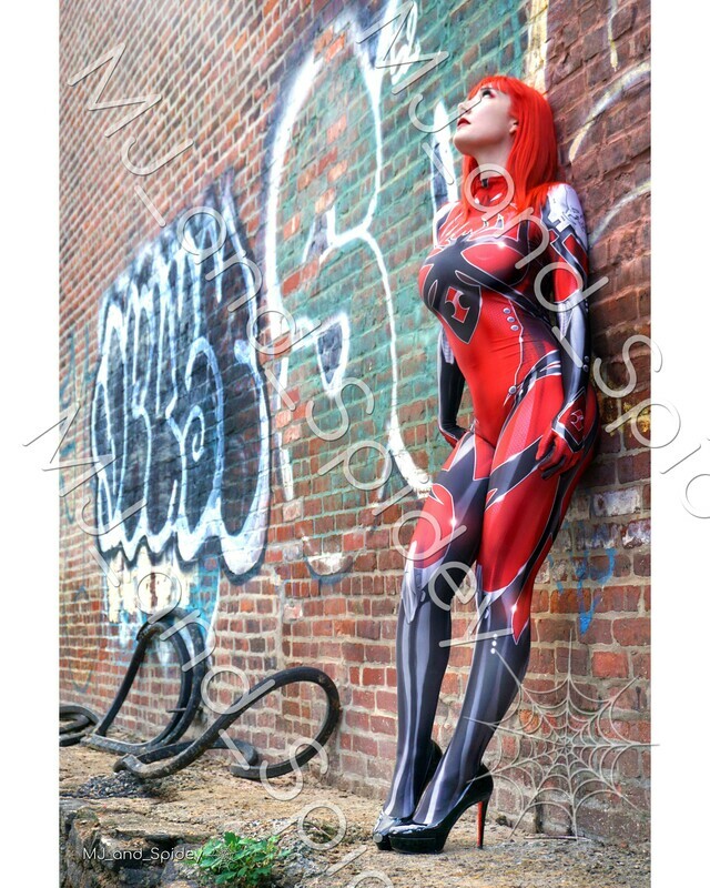 Mary Jane Watson - Jamie Tyndall - White Widow - Blood Widow - 5 -  Cosplay Print (@MJ_and_Spidey, MJ and Spidey, Comics)
