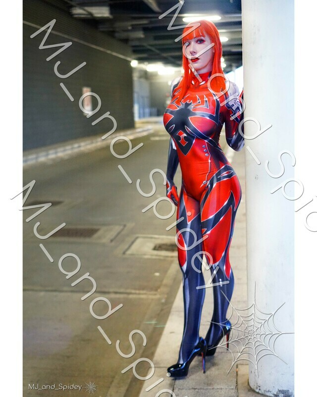 Mary Jane Watson - Jamie Tyndall - White Widow - Blood Widow - 3 -  Cosplay Print (@MJ_and_Spidey, MJ and Spidey, Comics)
