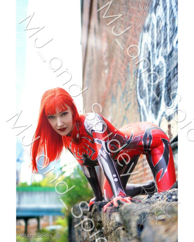 Mary Jane Watson - Jamie Tyndall - White Widow - Blood Widow - 7 -  Cosplay Print (@MJ_and_Spidey, MJ and Spidey, Comics)