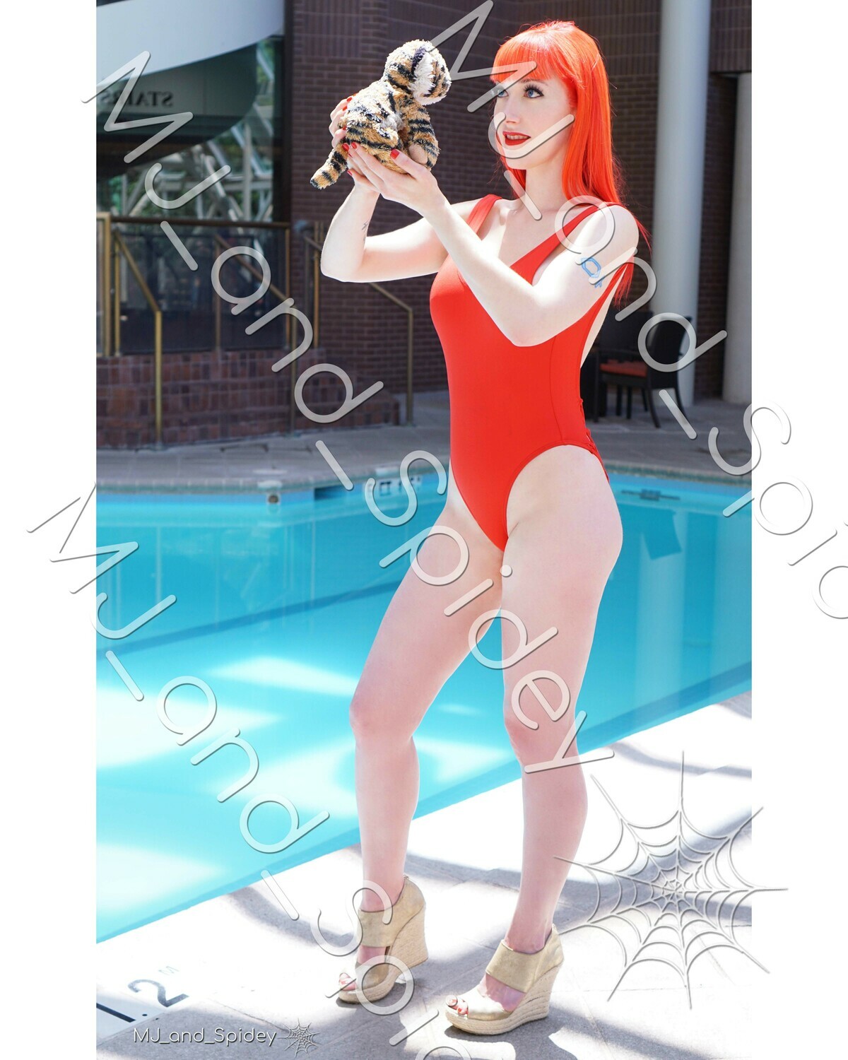 Marvel - Spider-Man - Mary Jane Watson - Swimsuit 9 - Digital Cosplay Image (@MJ_and_Spidey, MJ and Spidey, Comics)