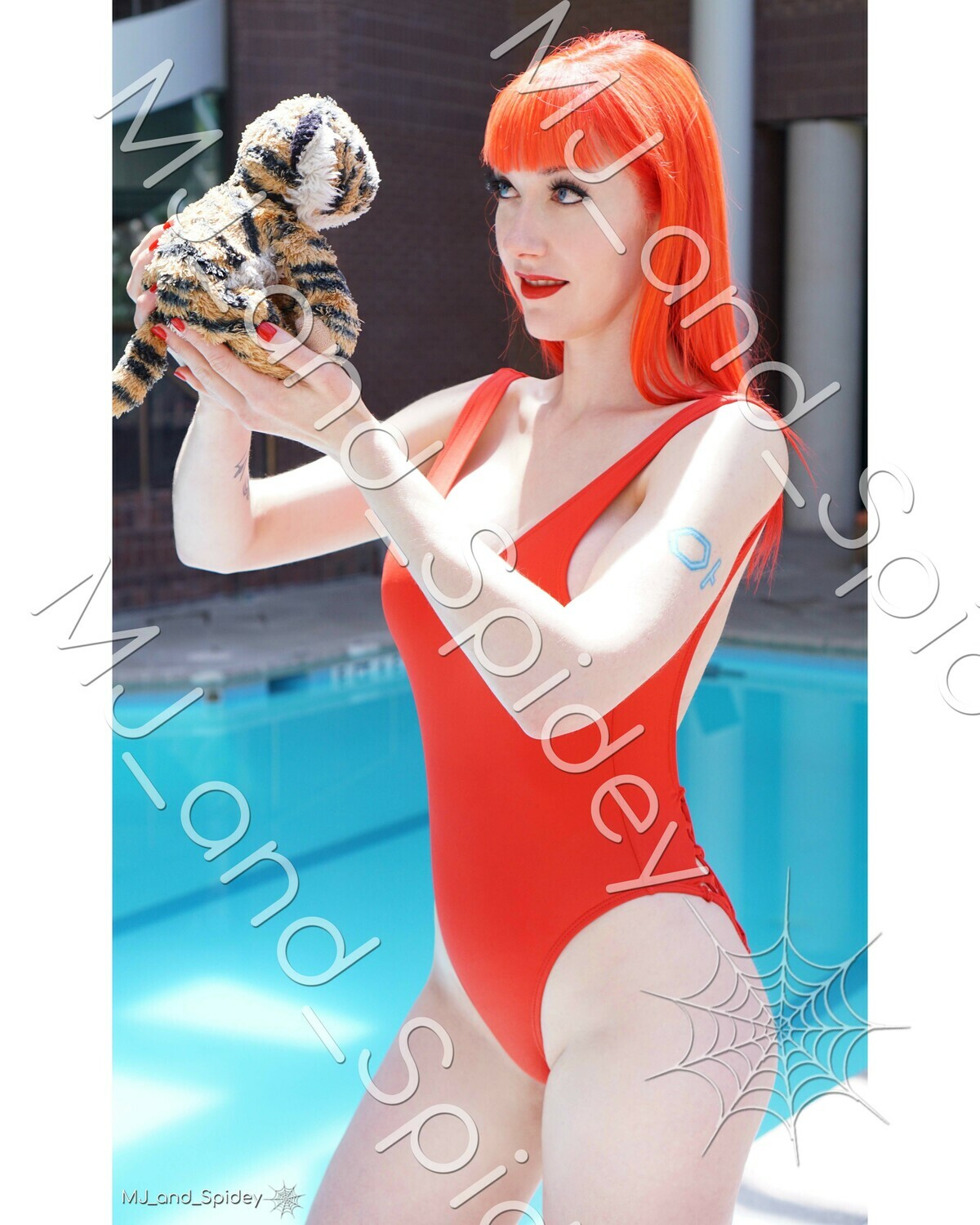 Marvel - Spider-Man - Mary Jane Watson - Swimsuit 3 - Digital Cosplay Image (@MJ_and_Spidey, MJ and Spidey, Comics)