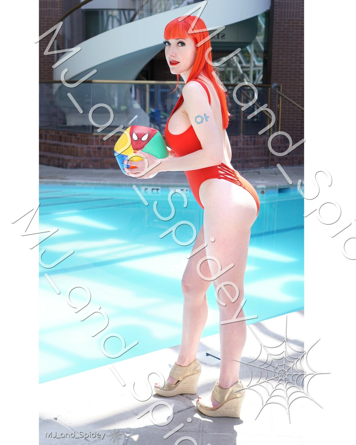 Marvel - Spider-Man - Mary Jane Watson - Swimsuit No. 2 - Digital Cosplay Image (@MJ_and_Spidey, MJ and Spidey, Comics)