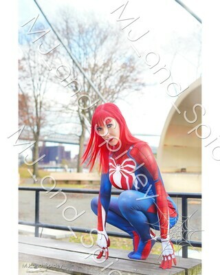 Marvel - Spider-Man - Mary Jane Watson - PS4 Insomniac Spider-Suit 5 - Digital Cosplay Image (@MJ_and_Spidey, MJ and Spidey, Comics)