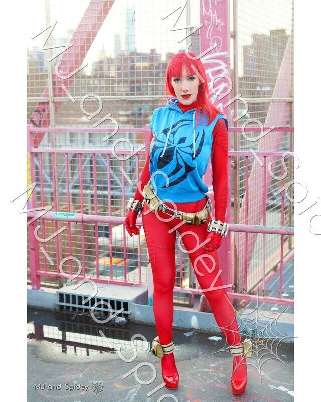 Marvel - Spider-Man - Mary Jane Watson - Reilly Scarlet Spider 1 - Digital Cosplay Image (@MJ_and_Spidey, MJ and Spidey, Comics)