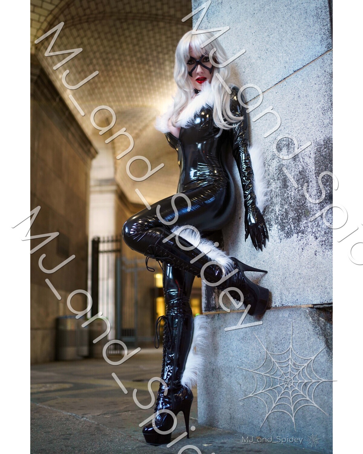 Marvel - Spider-Man - Black Cat - Latex 1 - Digital Cosplay Image (@MJ_and_Spidey, MJ and Spidey, Comics)