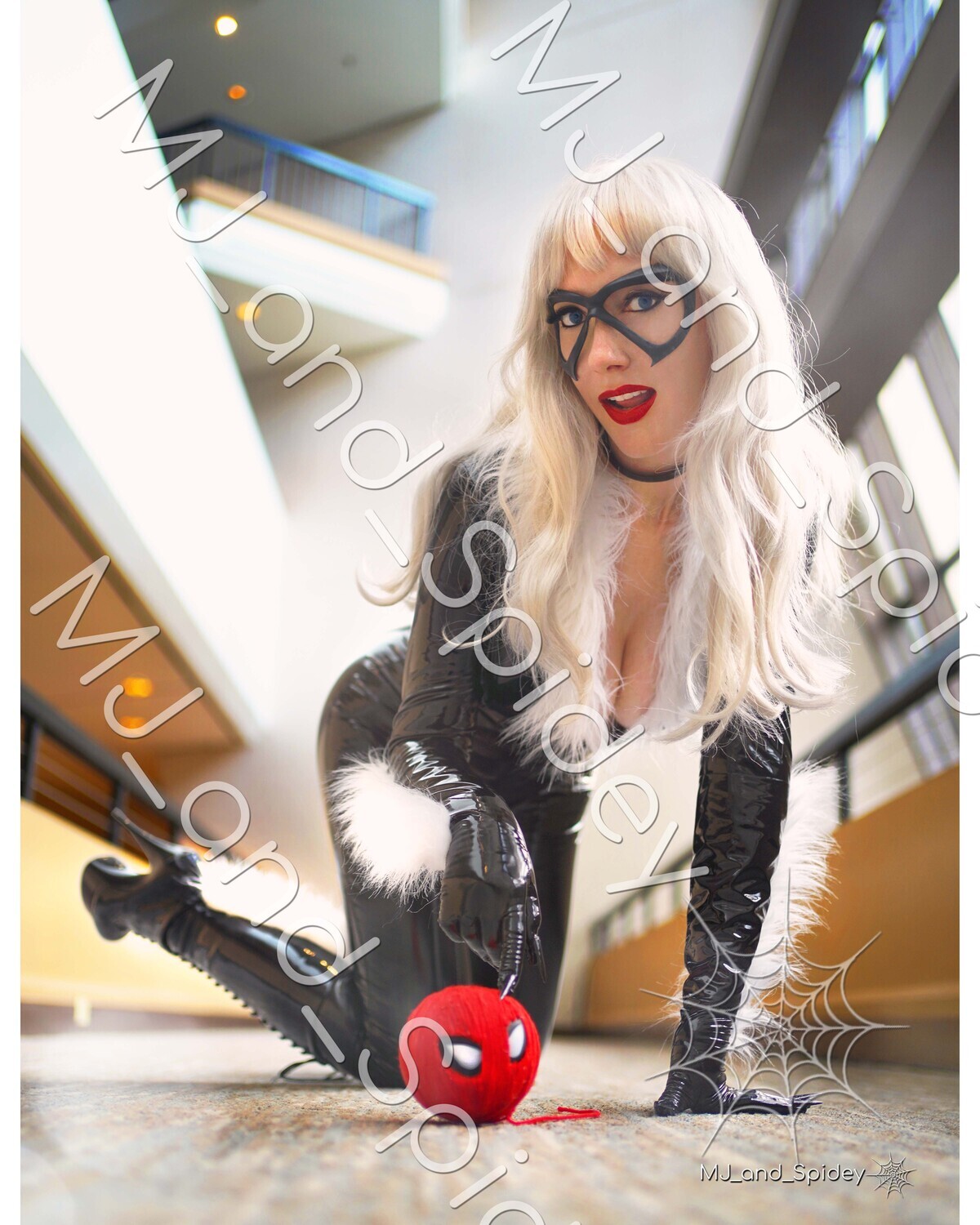 Marvel - Spider-Man - Black Cat - Latex 5 - Digital Cosplay Image (@MJ_and_Spidey, MJ and Spidey, Comics)