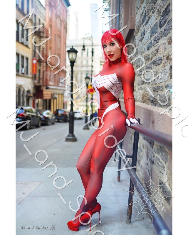 Marvel - Spider-Man - Mary Jane Watson - Ultimate Spider-Woman 2 - Digital Cosplay Image (@MJ_and_Spidey, MJ and Spidey, Comics)