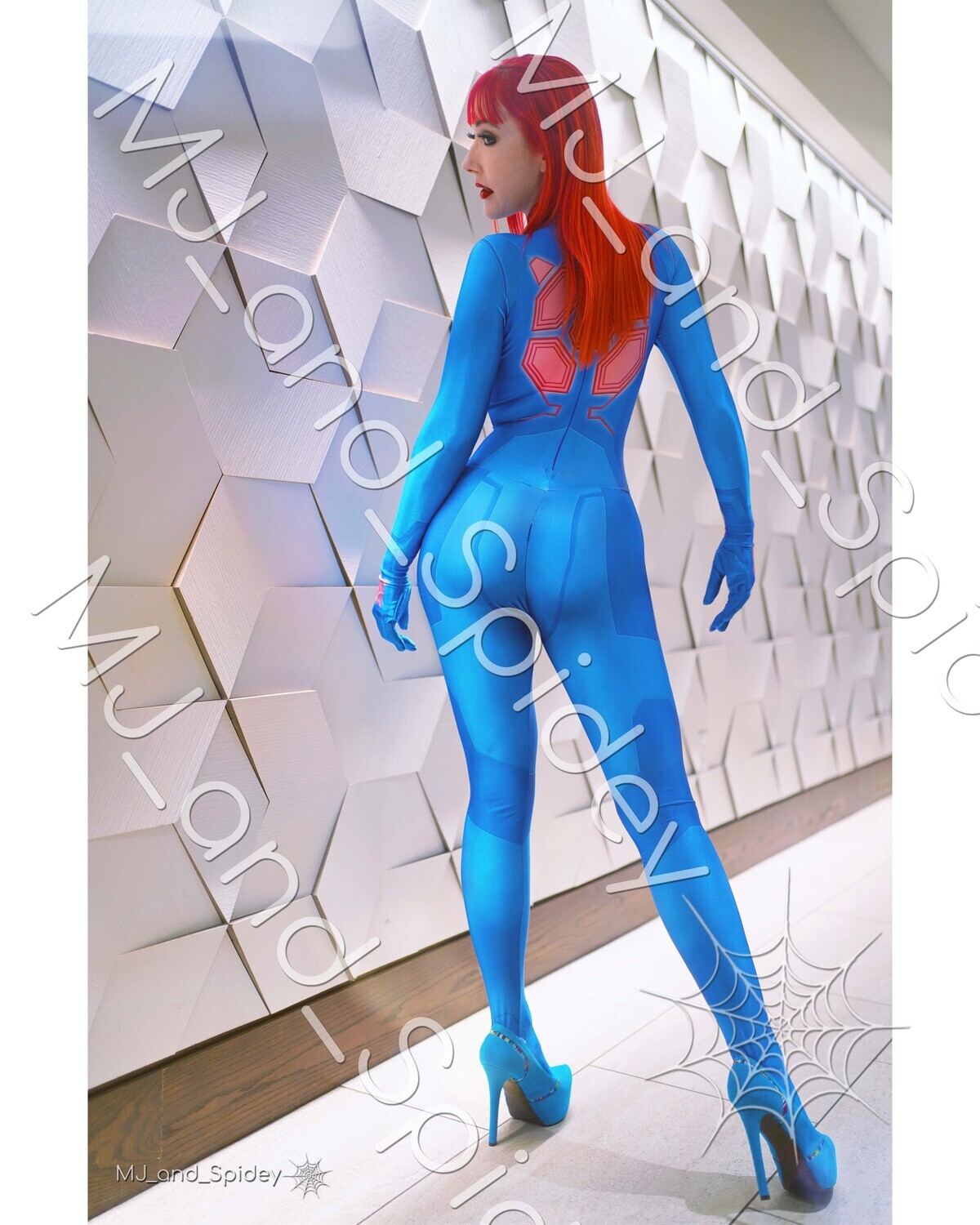 Gamer - Mary Jane Watson - Zero Suit Samus - 1 - Cosplay Print (@MJ_and_Spidey, Sci Fi, Gamer, Gaming)