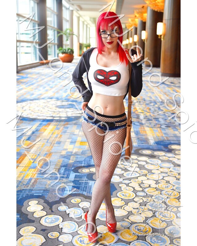 Marvel - Spider-Man - Mary Jane Watson - Mark Brooks 1 - Digital Cosplay Image (@MJ_and_Spidey, MJ and Spidey, Comics)