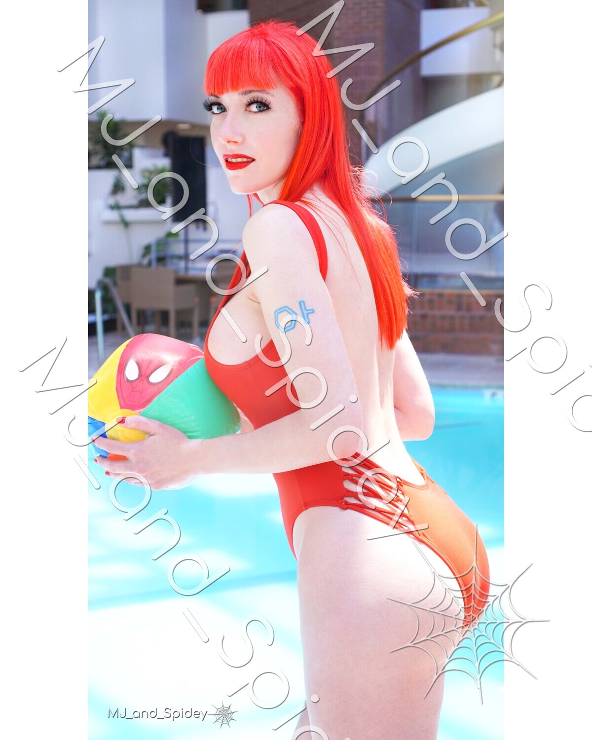 Marvel - Spider-Man - Mary Jane Watson - Swimsuit 10 -  Cosplay Print (@MJ_and_Spidey, MJ and Spidey, Comics)
