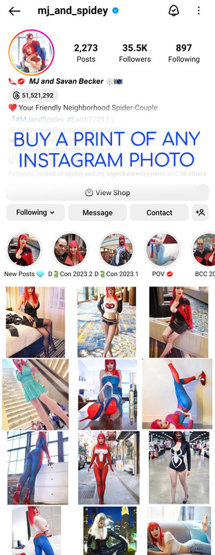 Order Prints of ANY Instagram Cosplay Photo!