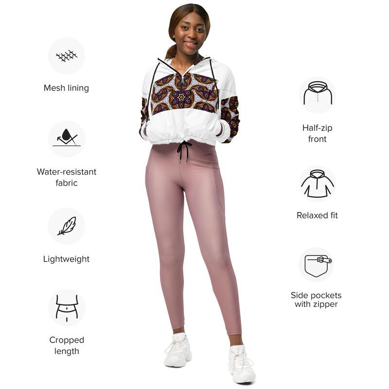 Women’s cropped windbreaker