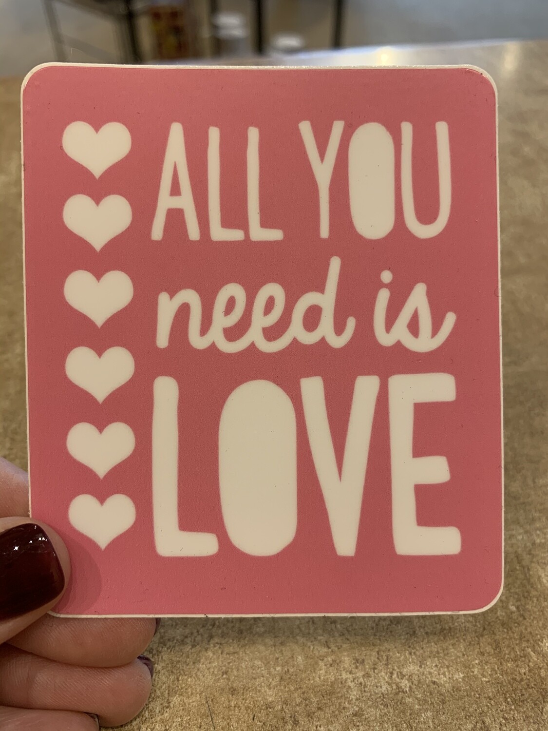 All You Need is Love sticker