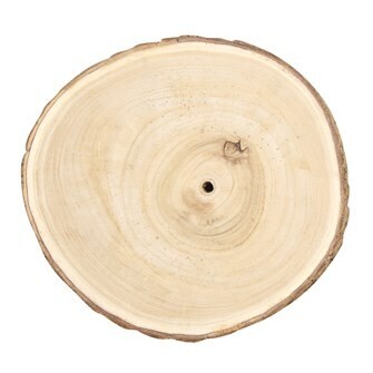 Paulownia Wood Slice 12 3\4"