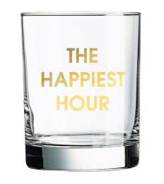 The Happiest Hour glass