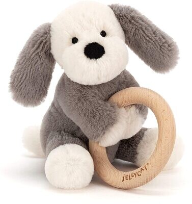 Smudge Puppy Ring Rattle