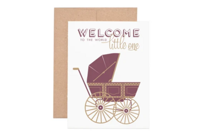 Baby Carriage card
