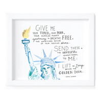 Lady Liberty Print