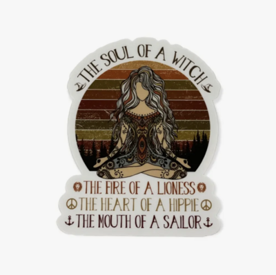 Soul of a Witch sticker