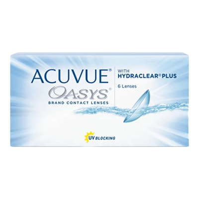 ACUVUE OASYS with HYDRACLEAR PLUS (6 ცალი)