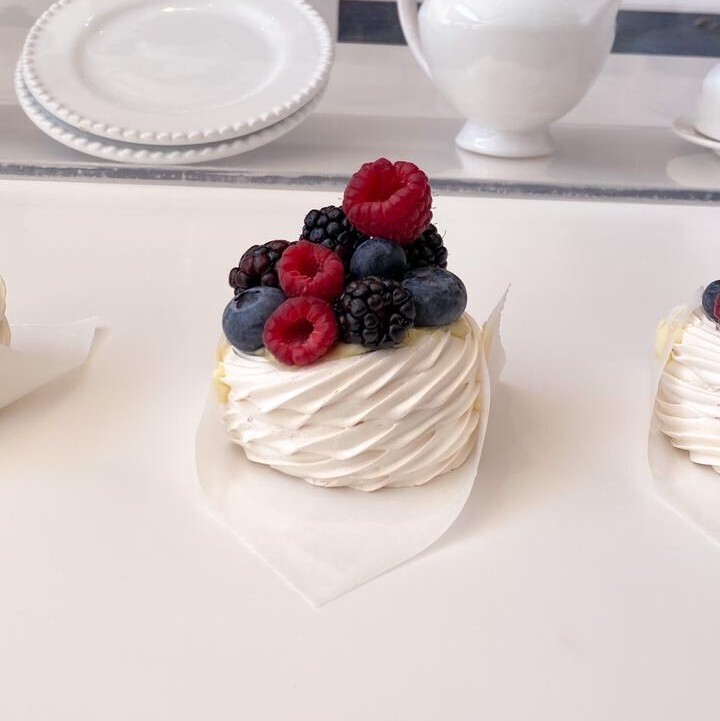 Pavlova de Frutas Vermelhas
