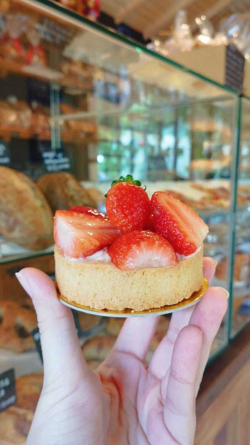 Tartellete Sablée aux Fraises (Morangos frescos)