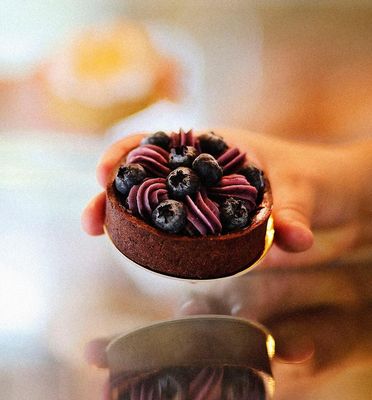 Tartellete Sablée - Trufada com Mirtilo