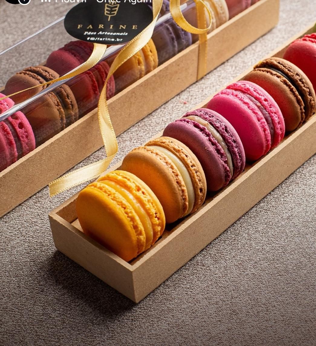 Semana do Macarons - PROMOÇÃO Válido somente ate o dia 23/03, Semana  do Macarons - PROMOÇÃO: Caixa com 8 unidades