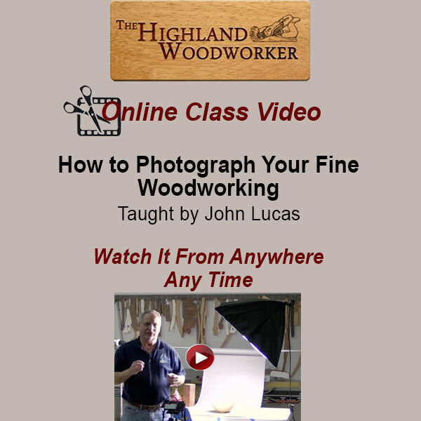 How to Photograph Your Fine Woodworking 01