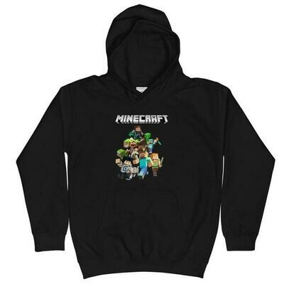 Kids Minecraft Hoodie Pullover Sweatshirt