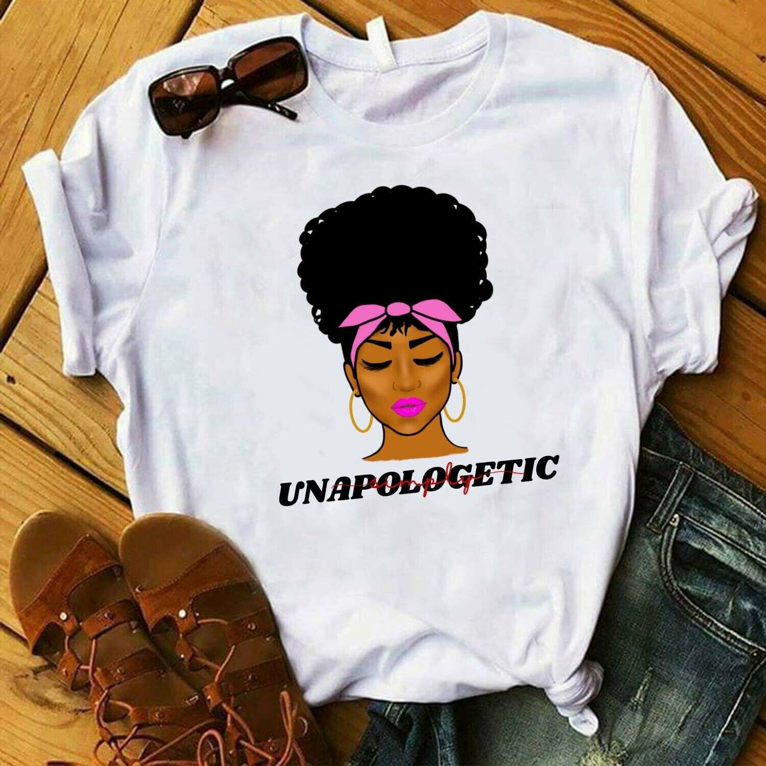 Simply Unapologetic T-Shirt for Women – Creativart Studio – Colored Pencils  Art – Watercolor Painting