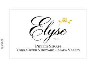 Elyse, Petite Sirah York Creek Vineyard Napa Valley