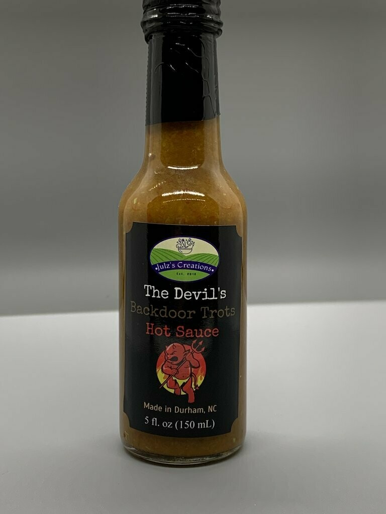 Devil's Backdoor Trots Hot Sauce 5oz Julz Creations