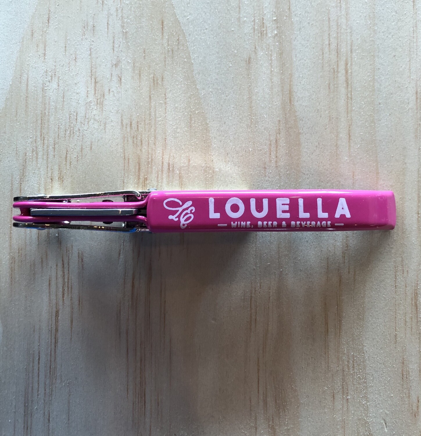 LouElla PullTap Corkscrew Pink