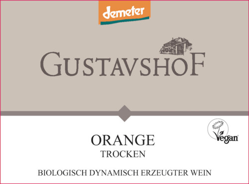 Gustavshof Orange Chardonnay Trocken 2018