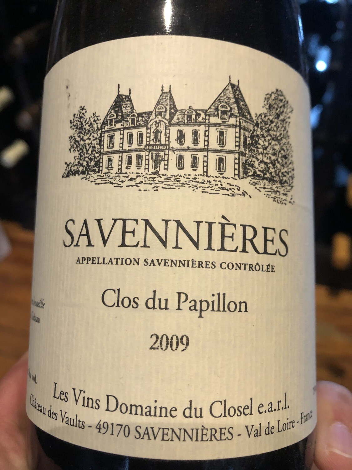 Domaine du Closel Savennieres Clos du Papillon 2009