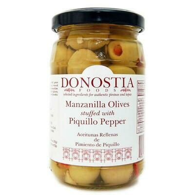 Donostia Manzanilla Olives Stuffed w/ Piquillo Pepper