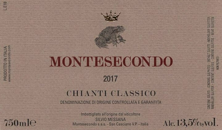 Montesecondo Chianti Classico 2018